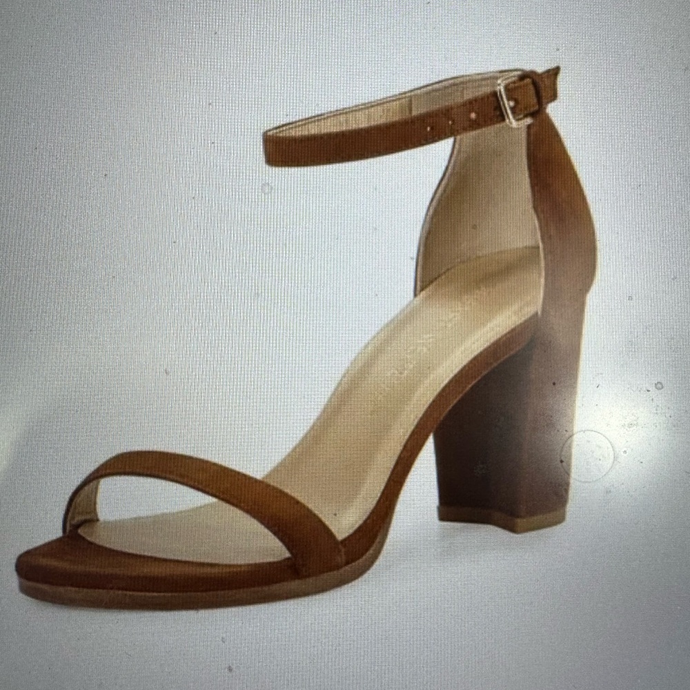 Stuart Weitzman Nearlynude Suede Sandals